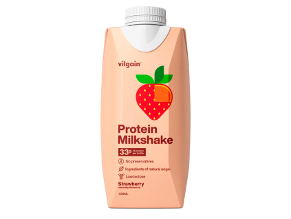 06986f1c623bb0 vilgain protein milkshake jahoda 330 ml