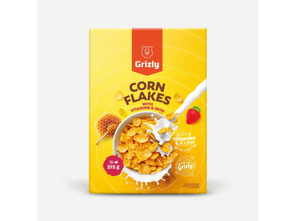 e697cce7a98f9d grizly corn flakes obohacene vitaminy a zelezem 375 g