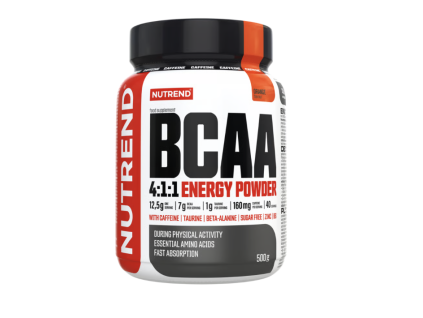 NUTREND BCAA 4:1:1 Energy Powder - Pomeranč