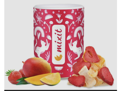 Křupavé ovoce – Mango a jahoda 70g