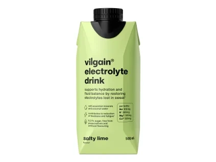 Vilgain Electrolyte drink Salty Lime 500 ml