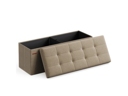 VASAGLE taburett LSF077R01V1 világosbarna színben