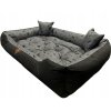 Legowisko dla psa wytrzymale BASIC 115x95 Dogs4Life CZARNE KOSCI Kod producenta LKKCZ L BASIC