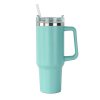 674f4644b0bda9666a708731 KUBEK TERMICZNY TERMOS ZE SLOMKA TURKUSOWY STAL NIERDZEWNA UCHWYT NA CIEPLE ZIMNE NAPOJE RURKA DUZY XXL 1200 ML 1