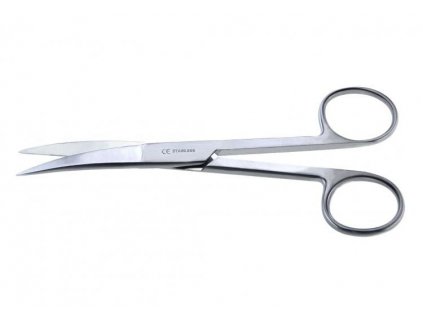 Nůžky zahnuté hrotnaté