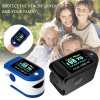 Oximeter Saturation Heart Rate Monitoring Finger Clip Pulse Detection Fingertip Home Detector with OLED Display Pulse
