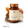 EXTA 60 kapslí - Extrakt z dřevokazných hub: Reishi, Chaga, Hericium, Shitake, Maitake a jiné