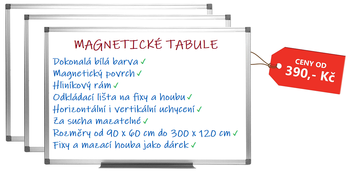 Magnetické tabule