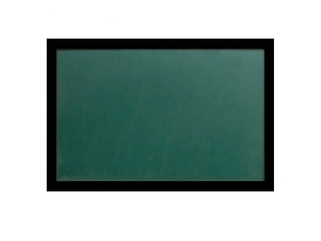 Zelená magnetická tabule s dřevěným rámem