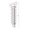 Nástěnný zásobník na prospekty, 9 x A5 3