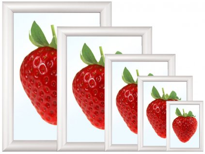 Plagátový klip rám A4 ostré rohy 1