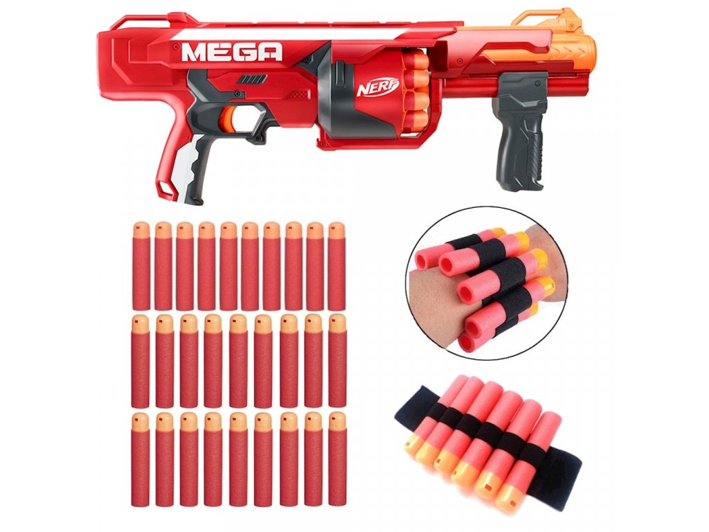 Nerf N Strike Mega Rotofury B1269 18 MEGA p MEGA p sek na