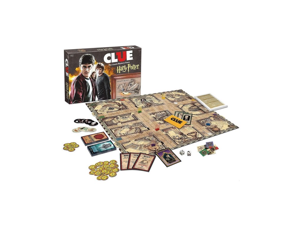 Cluedo Harry Potter CZ version - Board Game