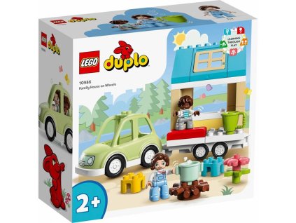 LEGO Duplo Rodinný dům na kolečkách 10986