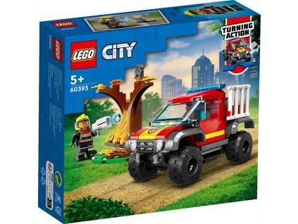 LEGO City 4x4 hasičské auto - záchranná mise 60393