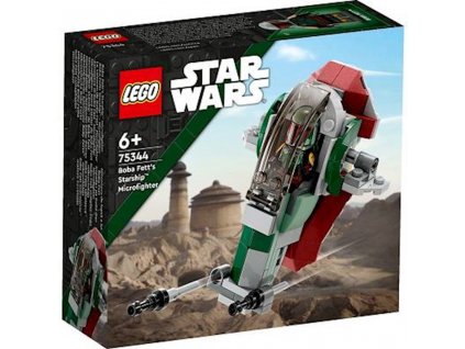 Mikrovesmírná stíhačka Lego Star Wars Boba Fett 75344