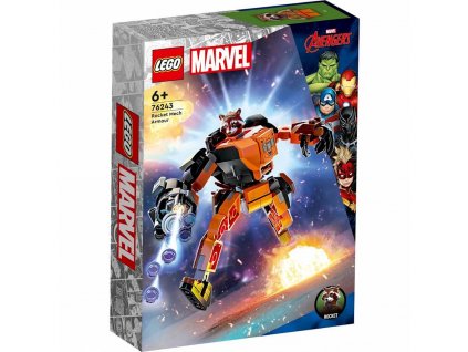 Lego Marvel mechanická raketová zbroj 76243
