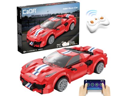 Cada stavební bloky auto na dálkové ovládání Race Car 306 prvků  C51072W