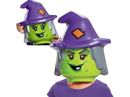 Maska čarodějnice Lego 4+