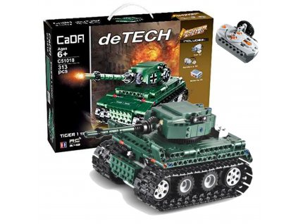 Cada Blocks RC tank Tiger 1 na dálkové ovládání C51018W
