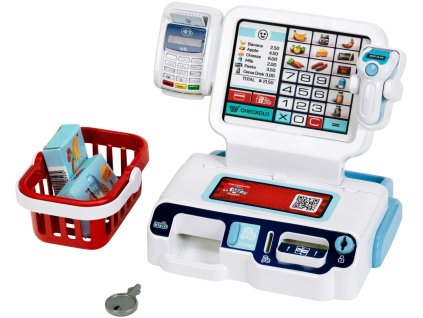 Zábavná pokladna pro děti obchod s doplňky sada 41 dílků Klein
