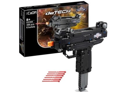 Cada C81008W bloky pistole střílí samopal Micro UZI + munice