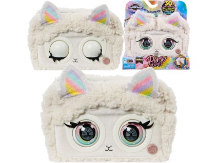 Peněženka Pets Llamalush interaktivní taška s očima a zvuky lamy