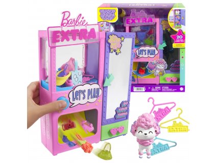 Barbie Extra šatníková sada tvůrce stylu + doplňky