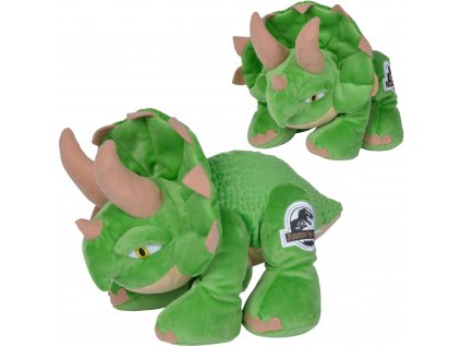 Zelený maskot dinosaura Jurský svět 25 cm