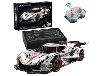 Dálkově ovládané velké sportovní auto 60 cm RC 1:8 závodník 4449 prvků