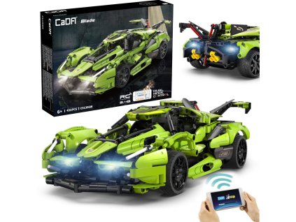 CaDA bricks Dálkově ovládané velké sportovní auto 432 kusů RC