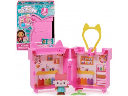 Gábinin kouzelný domek pink minibox room 5 prvků Gabby's Dollhouse