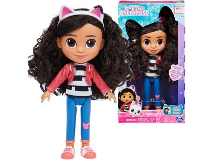 Gábinin kouzelný domek 20 cm panenka s kočičíma ušima Gabby's Dollhouse