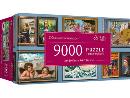 Puzzle 9000 Ne tak klasická umělecká kolekce UFT