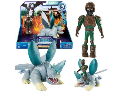 Dračí jezdci: Dračí jezdci: Devět světů postaviček D'Angela a draka Krushky