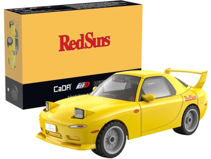 CaDA podložky Mazda RX-7 FD3S Initial D 66 kusů 1:35 auto