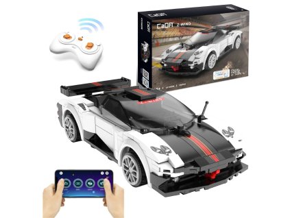 CaDA cihly Dálkově ovládané sportovní auto Z-Wind 258 kusů RC