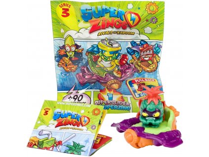 Magic Box Super Zings Série 3 figurka Superslider v pouzdře Superzings