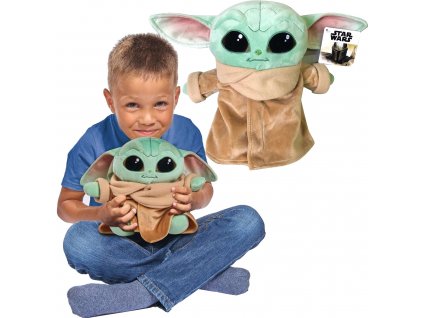 Disney Mandalorian Star Wars Baby Yoda maskot 25 cm