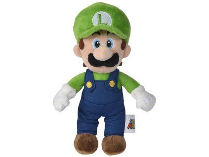 Maskot Super Mario Luigi 23 cm