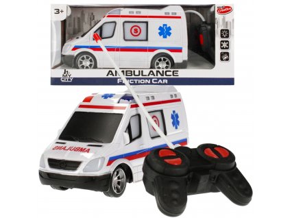 Dálkově ovládané vozidlo Ambulance My City RC light