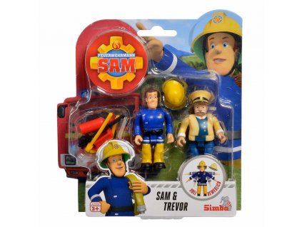 Simba Požárník Sam, 2 figurky Sama a Trevora a příslušenství
