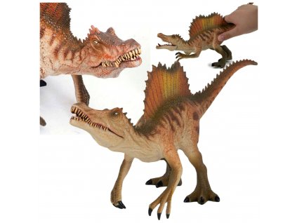 Figurka dinosaura Spinosaurus s pohyblivou tlamou a tlapami