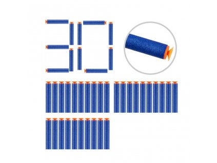 Šípy s přísavkami Nerf 30 kusů