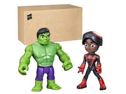 Hasbro Spidey a jeho úžasní přátelé Figurka Hulk a Miles Morales F2245FFP