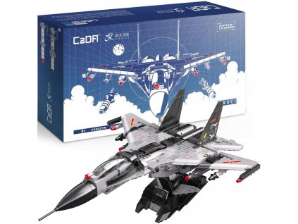 CaDA bloky Fighter Jet model 48 cm 1010 dílků