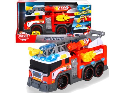 Interaktivní hasičský hasičský hasičský vůz Zvuk světla