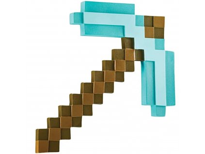 Minecraft Diamantový krumpáč Krumpáčová zbraň 41 cm karnevalový kostým