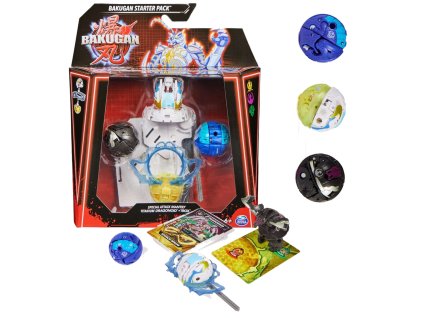 Bakugan set startovní sestava Attack Mantid Titanium Dragonoid Trox 3 figures