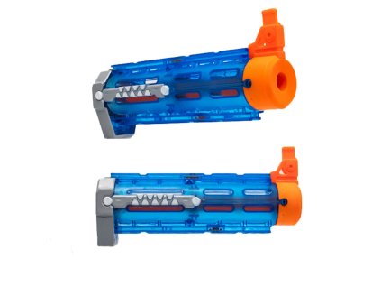 Nerf N-Strike Elite Úprava hlavně s dvojitou lištou